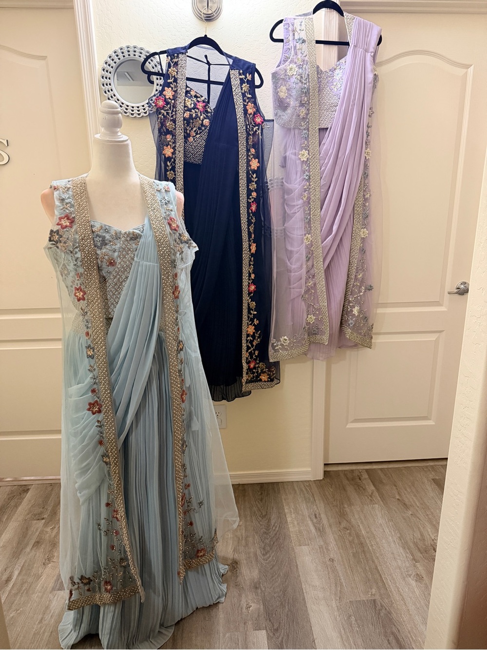 Lehenga saree with jacket